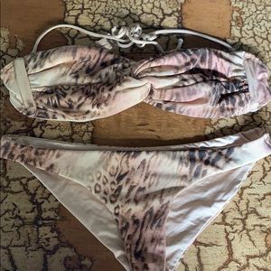 Cali Dreaming animal print bikini bathing suit